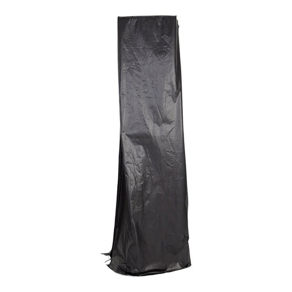 Patio Flare Outdoor Water-resistant Vinyl Flame Heater Cover in Black