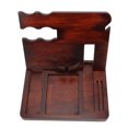 thumbnail image 3 of Wooden Phone Holder, Uniform Texture Phone Docking Station Fashion Design  for Mobile Phones for Wallets, 3 of 8