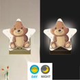 thumbnail image 4 of Star Shaped Energy Saving Night Light Living Room Night Light, Bedroom Night Light, Corridor Night Light, Study Night Light Cartoon Gray Bear, 4 of 6