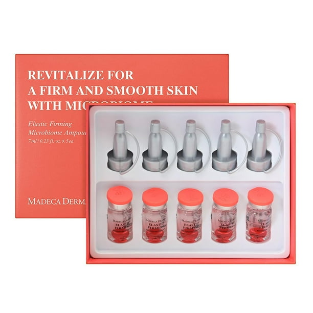 Ampolla Madeca DERMA Elastic Reafirmante Microbiome x5 (7 ml)
