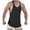 Black, variant on lmcalzta Mens Muscle Tank Tops Crew Neck Spaghetti Strap Gym Undershirts Summer Stretch Comfy T Shirts