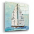 thumbnail image 2 of Epic Art 'At the Regatta III Sail Sq' by Courtney Prahl, Acrylic Glass Wall Art, 24"x24", 2 of 8