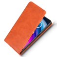 thumbnail image 3 of Folio Phone Case for TCL 505 4G Magnetic Kickstand Cover with Camera Protection Brown, 3 of 7