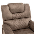 thumbnail image 6 of JUUXO Lay Flat Lift Recliner Sleeping Chair in 25" Seat Width, Large Power Lift Chair for Elderly, Extra Wide Heated Massage Chair 400 lbs, 6 of 9