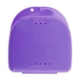 thumbnail image 5 of Unique Bargains 1 Pc Braces Box with Vent Holes Compact Braces Storage Box Purple, 5 of 5