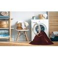 thumbnail image 2 of Ahgly Company Machine Washable Indoor Square Transitional Chocolate Brown Area Rugs, 5' Square, 2 of 7