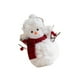 thumbnail image 5 of Muñeco de nieve navideño, muñeco de peluche de punto, decoración navideña decorativa. 10x11cm, 5 of 9