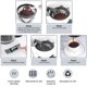 thumbnail image 5 of Matsuzay Reemplazo de cesta de filtro de café y té reutilizable de acero inoxidable para cafetera CGx20 Juegos de servir café y té, 5 of 6