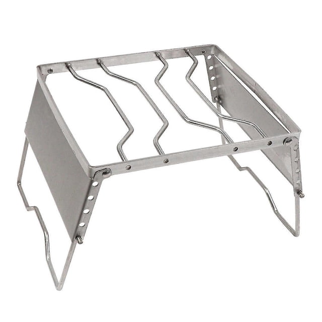 Support de Barbecue en Acier Inoxydable Pratique pour Extérieur Cinq Vitesses