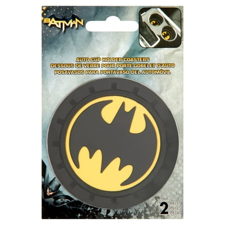 Batman Auto Cup Holder Coasters, 2 count
