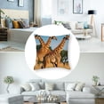 thumbnail image 5 of Intimate Giraffe" Zippered Pillow Case Cover Cushion Case Twin Sides, 5 of 7