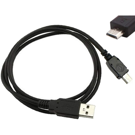 Micro USB DC Charging Cable Charger Cord Compatible for A-KASO Brave 4 7 LE V50X Native V50 Pro V50Pro EK7000 EK7000 Pro EK7000Pro V50 Elite 4K30FPS WiFi Action