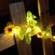 thumbnail image 5 of Fiudx Guirnalda de Luces Led con Diseño de Flores, Diseño de Girasol, Efecto de Luz Cálida, Energía Solar, 2 M de Largo, Ideal para Jardín Exterior, Decoración de Fiestas, Funciona con Pilas, Resiste, 5 of 7