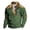Green, variant on T Shirts for Men,Men Fall And Winter Fashion Casual Hoodie Retro Ethnic Printed Stand-up Neck Zipper Long Sleeve Loose Seaw With Pockets Comfort Outdoor T Shirt