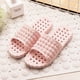 thumbnail image 4 of 1 par de zapatillas Zapatillas de baño de PVC Zapatillas de drenaje hueco Zapatillas antideslizantes de fondo suave - Talla 38-39 7US 4.5UK 38EU (Rosa), 4 of 5
