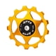 thumbnail image 3 of Rueda jockey de cambio trasero de bicicleta 13T, polea de rodamiento de 4mm, 5mm y 6mm (dorado), 3 of 7