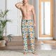 thumbnail image 2 of Balery Travel Elements Pantalones de pijama para hombre, pijama ultraligero, pantalón de descanso-Small, 2 of 6