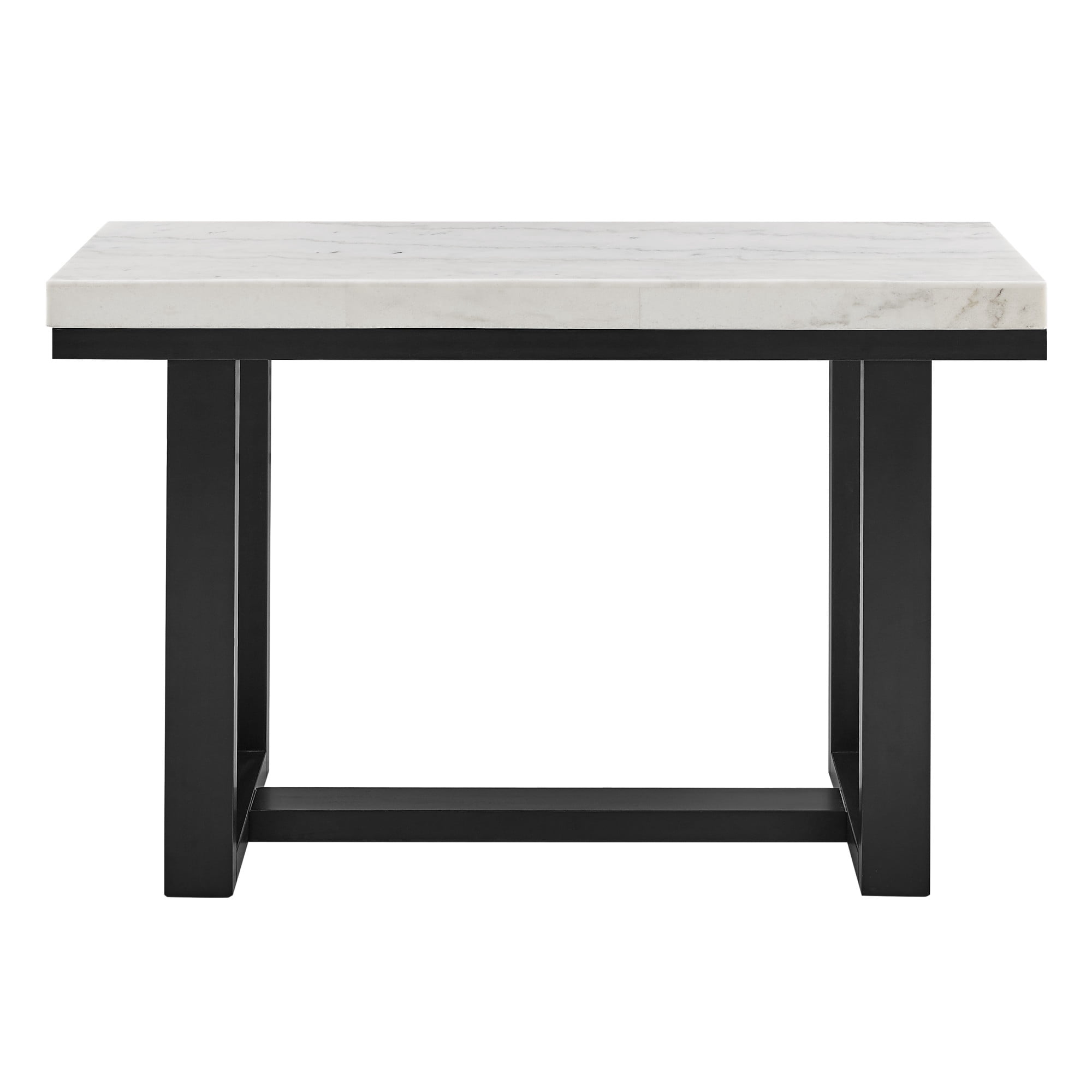 Steve Siver Artemis White Marble Top Console Table