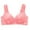 Pink, variant on Darzheoy Wire-Free Bra for Women Fashion Plus Size Wire Free Comfortable Printing Push Up Hollow Out Bra Underwear Sport Bras for Women 42/95BC