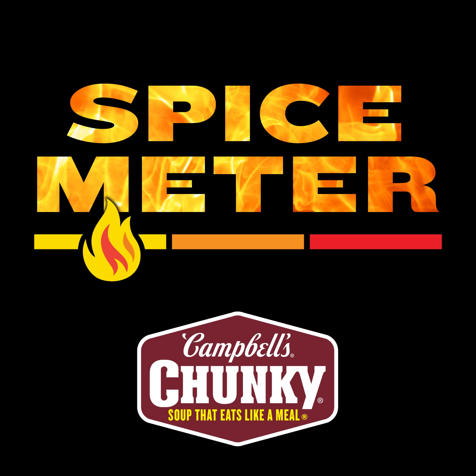 (12 pack) Campbell's Chunky Soup, Spicy Steak and Potato Soup, 18.8 oz Can