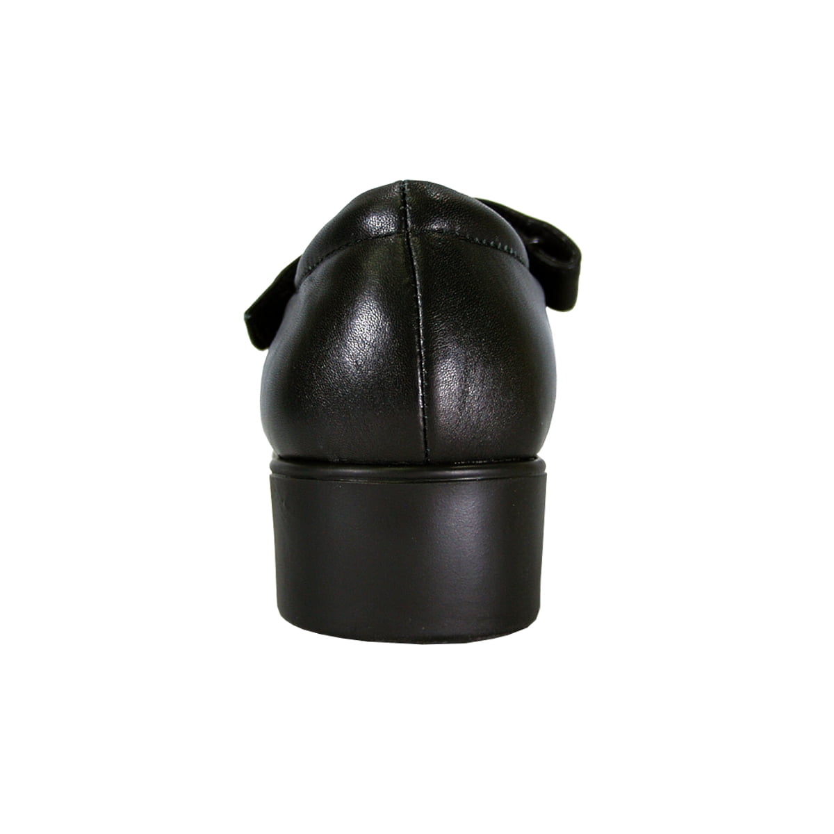 24 HOUR COMFORT Uma Women Wide Width Leather Mary Jane Style Shoes BLACK 5