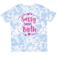 thumbnail image 3 of Inktastic Sassy Since Birth, Sassy, Sassy Girl, Arrow, Hearts Girls Toddler T-Shirt, 3 of 5