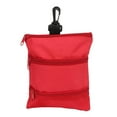 thumbnail image 3 of koolsoo Tee-Shirt de Golf Léger Support pour Accessoires Marqueurs de Balles Cartes Rouge, 3 of 9