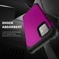 thumbnail image 5 of Dteck Case for Samsung Galaxy A71 5G (6.7-inch),Shockproof Rubber 3-Layer Protection Hybrid Hard Back Phone Case Cover without Screen Protector,Purple, 5 of 6
