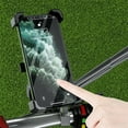 thumbnail image 2 of Motorcycle Phone Holder 15W Wireless + QC 3.0 USB Charger Cell Phone GPS Mount, 2 of 8