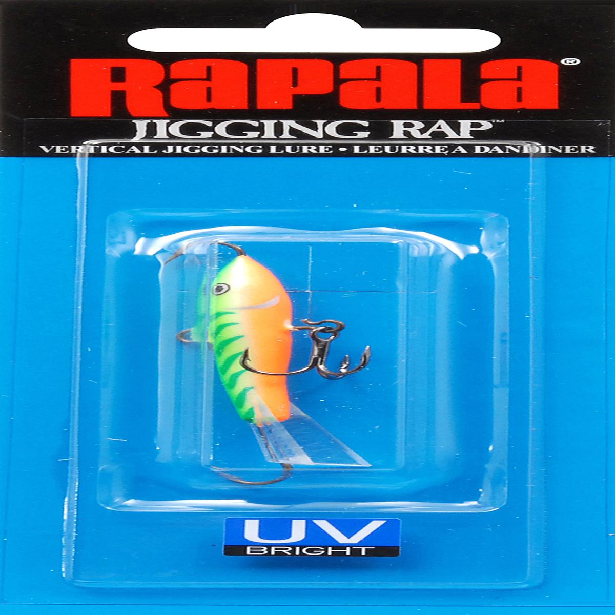 Rapala Jigging Rap Size Chart