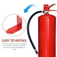 thumbnail image 3 of BESTYASH 4Ud Soporte Metálico Rojo Para Montaje De Extintores Con Fuerte Y Estilo, 3 of 6