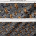 thumbnail image 2 of Soimoi Cotton Voile Fabric Owl,Bat & Haunted House Halloween Print Fabric by the Yard 56 Inch Wide, 2 of 7