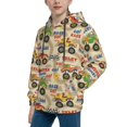 thumbnail image 2 of Daiia Animal Truck for Boys Fashion Hoodies & Sweatshirts with Kangaroo Pocket,Hooded Sweatshirt for Kid, Breathable& Moisture Wicking-Medium, 2 of 6
