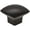 Matte Black, variant on Jeffrey Alexander Sonoma 1-3/16 In. Length Brushed Oil Rubbed Bronze Square Knob