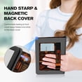 thumbnail image 3 of Ayotu Folding Case for All-New Kindle 10th Gen 2019 Release, with Auto Wake/Sleep, Lightweight Leather Hands-Free Stand Cover with Hand Strap (Not Fit Kindle Paperwhite), Library, 3 of 7