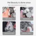 thumbnail image 2 of Cat Nail Cutter Hammock Short Anti-scratch Anti-bite Fixed Bag Pet Injection Medicine Care Beauty Hammock, 2 of 6