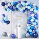 thumbnail image 1 of Navy Blue Balloons Arch Garland Kit, 144Pcs Royal Light Blue Confetti Silver Star Foil Balloons for Blue Boys Birthday Baby Shower Wedding Party Decor, 1 of 4