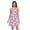 Cherries and Bows, variant on Summer Dresses for Women Strapless Casual Beach Cover Ups Cute Dogs and Star Tube Top Sundress