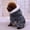 Grey, variant on Pet Hooded Sweater Soft Polyester Blend Comfortable Fit Cozy Animal Apparel for Dogs and Cats