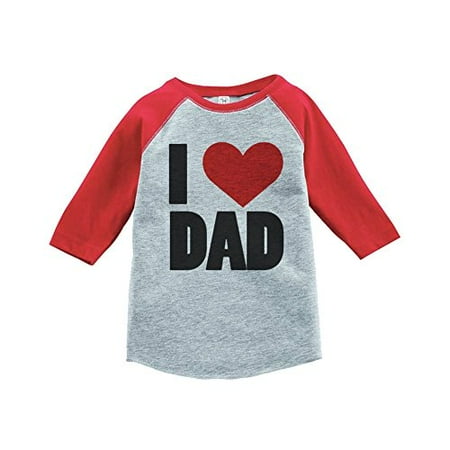 

Custom Party Shop Boy s Father s Day Vintage Baseball Tee Months Red