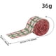 thumbnail image 3 of pstuiky Cinta navideña de poliéster satinado de doble cara, roja y verde bosque, de 10 metros, ancha, ideal para envolver regalos de boda y manualidades., 3 of 3