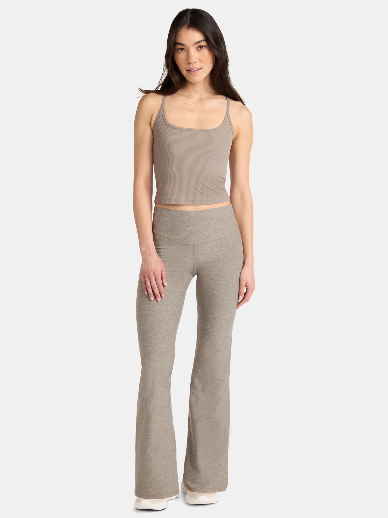 Athletic Works Women's and Women's Plus ButterCore Flare Pants, Sizes XS-4X