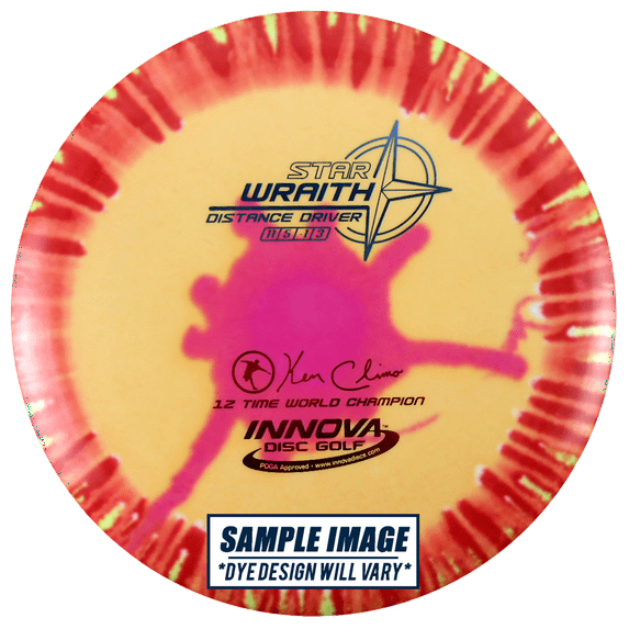 Innova I-Dye Star Wraith Distance Driver Golf Disc