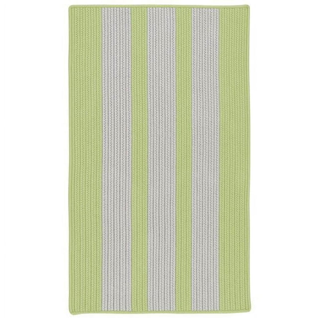 Colonial Mills Tapis EV77R024X036S Everglades Rayures Verticales Tapis Tressé Vert Horizon - 2 x 3 Pi.