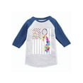 thumbnail image 1 of Awkward Styles Autism Flag Raglan Shirt for Toddlers Autism Awareness Shirts for Kids Autism American Flag Jersey Shirt for Boys Autism Color Flag Baseball Shirt for Girls Autism Gifts for Kids, 1 of 4