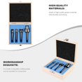 thumbnail image 5 of 4pcs MT1 Wood Lathe And Drive Spur Cup MT1 Arbor with Wooden Case, 5 of 5