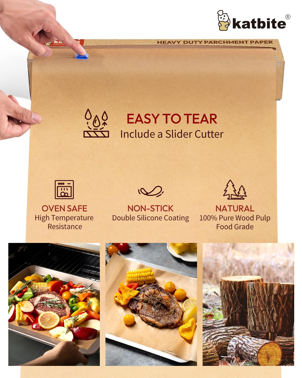 Lacor - R60258A - 60 Sheets Non-Stick Paper For Oven, Round