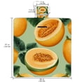 thumbnail image 2 of Cantaloupe Canvas Picnic Mat Waterproof Outdoor Blanket with Carrying Strap - Large Size for Family Beach Trips and Camping, Durable and Easy to Clean, 2 of 6