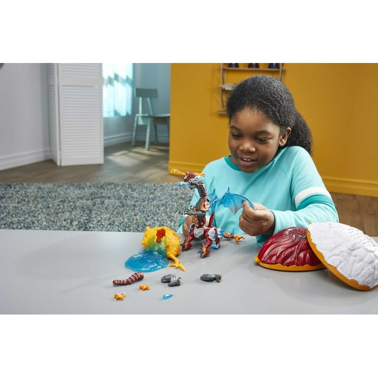 MEGA Breakout Beasts 2-in-1 Fusion Beast Construction Set with