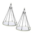 thumbnail image 2 of LOVIVER 2 Pieces Bird Seed Catcher Trays Bee Feeder Practical Birds Feeding Dia 50.5cm, 2 of 8